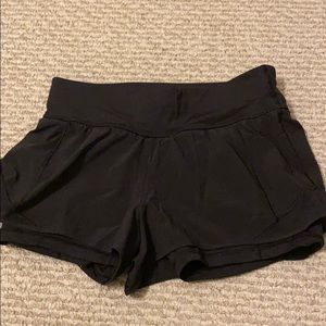 lululemon shorts with spandex underneath